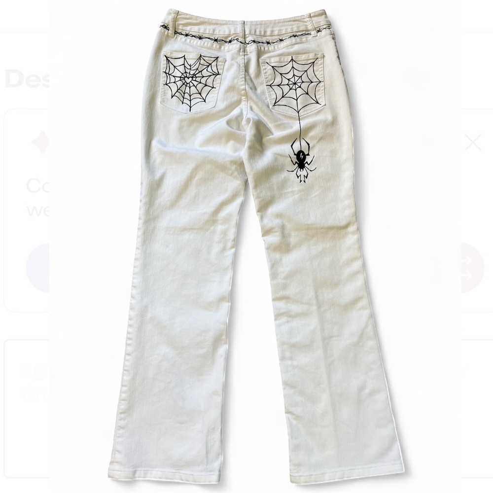 Custom White Jeans - Picture 4 of 8